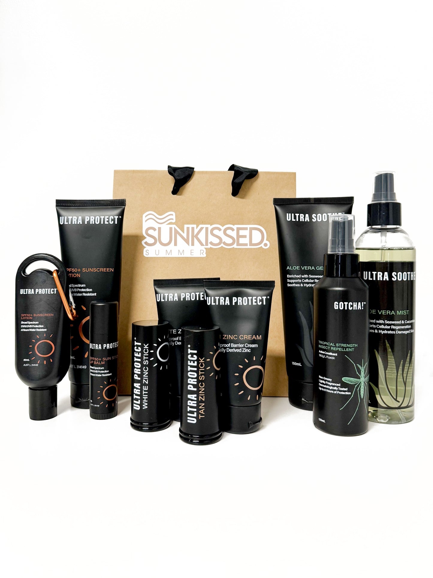 Gift Pack, Sunscreen, Lipstick, Zinc Stick, Aloe Vera, Summer Essentials.