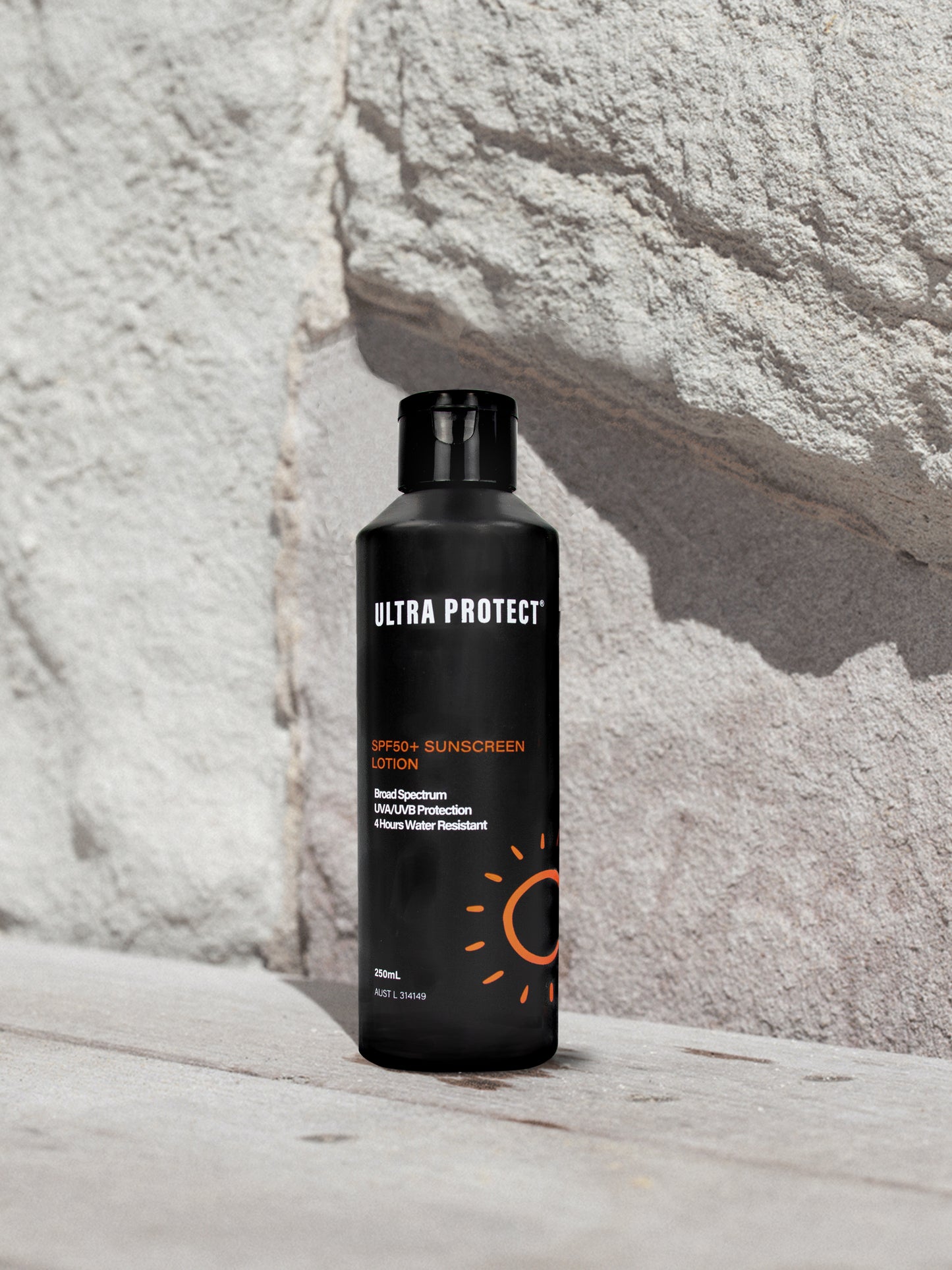 Sunscreen Fliptop, 250mL SPF50.