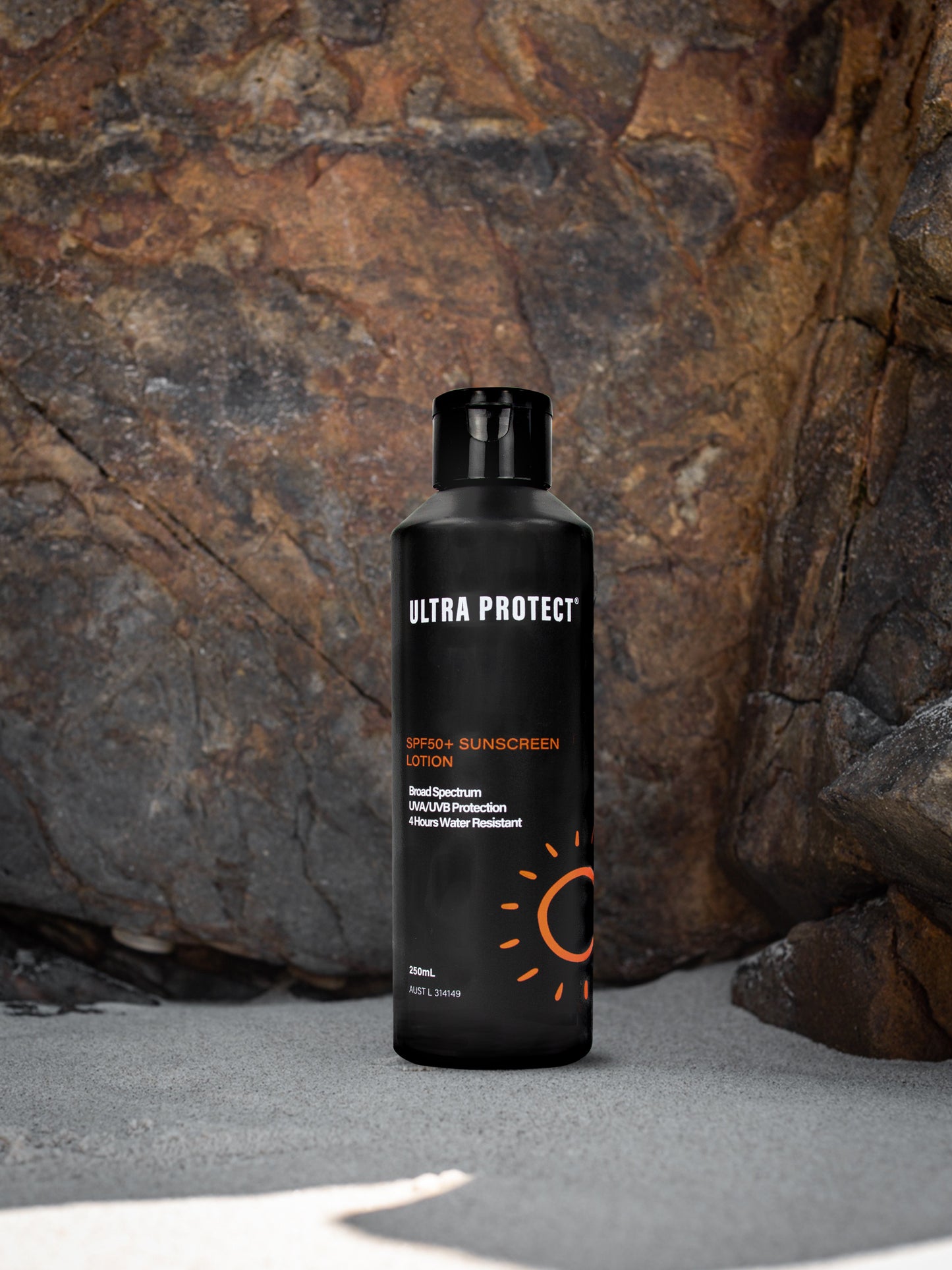 Sunscreen Fliptop, 250mL SPF50.