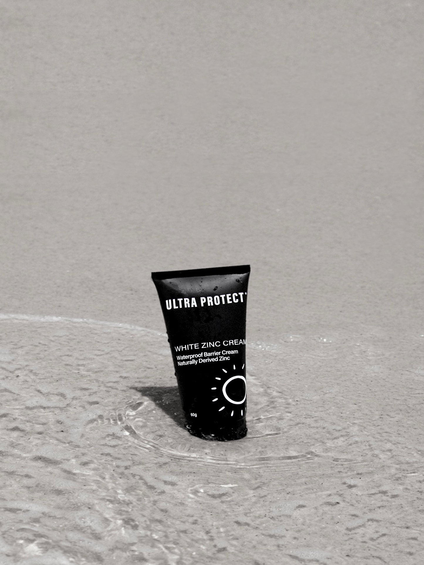 Zinc Cream White, Tube 60g SPF50.