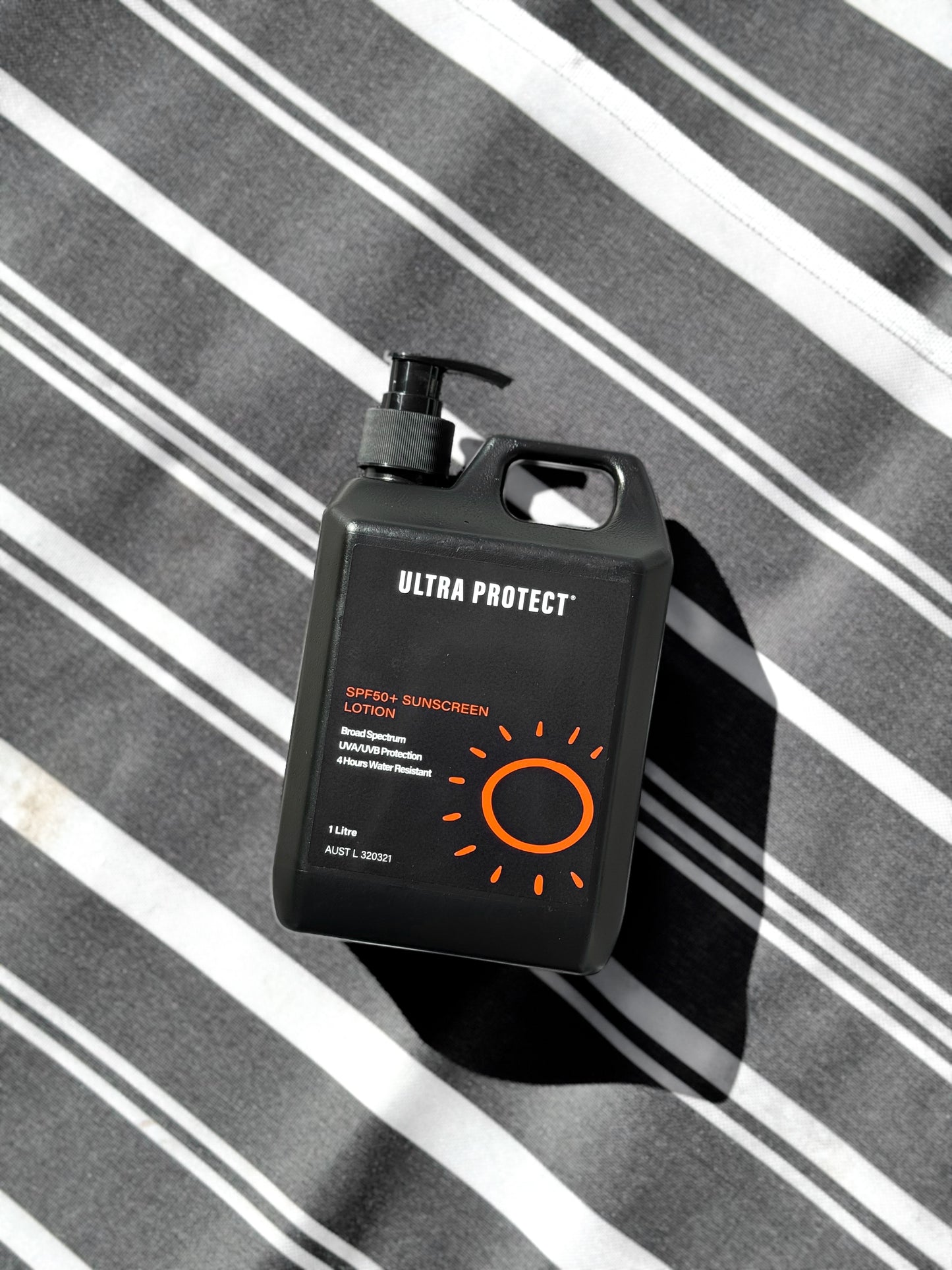 1 Litre Sunscreen SPF50 Ultra Protect.